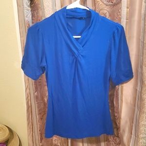 V-neck blouse
